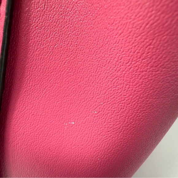 Trina Turk Fuchsia Quilted Satchel Purse - Picture 7 of 16